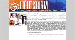 Desktop Screenshot of lightstormmusicandbooks.com