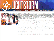 Tablet Screenshot of lightstormmusicandbooks.com